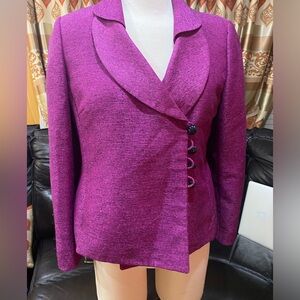Purple Kasper Blazer 10P